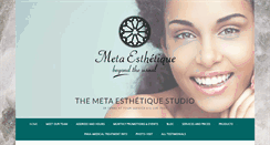 Desktop Screenshot of metaesthetique.com