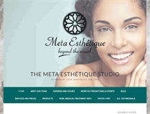 Tablet Screenshot of metaesthetique.com